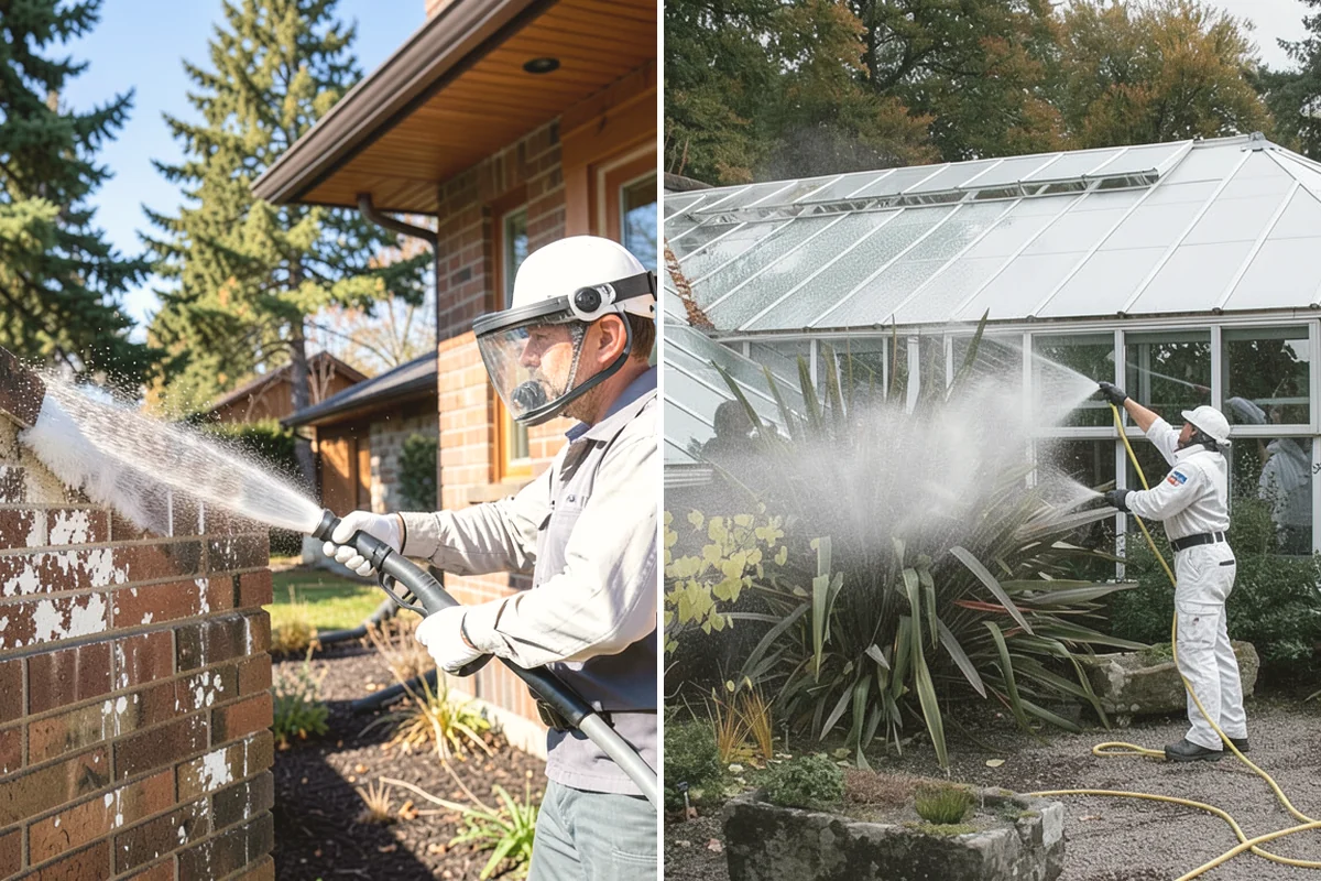 Deck Brightening in Yarrow Point, King County, WA - Confirm the deck is cleaned and still damp