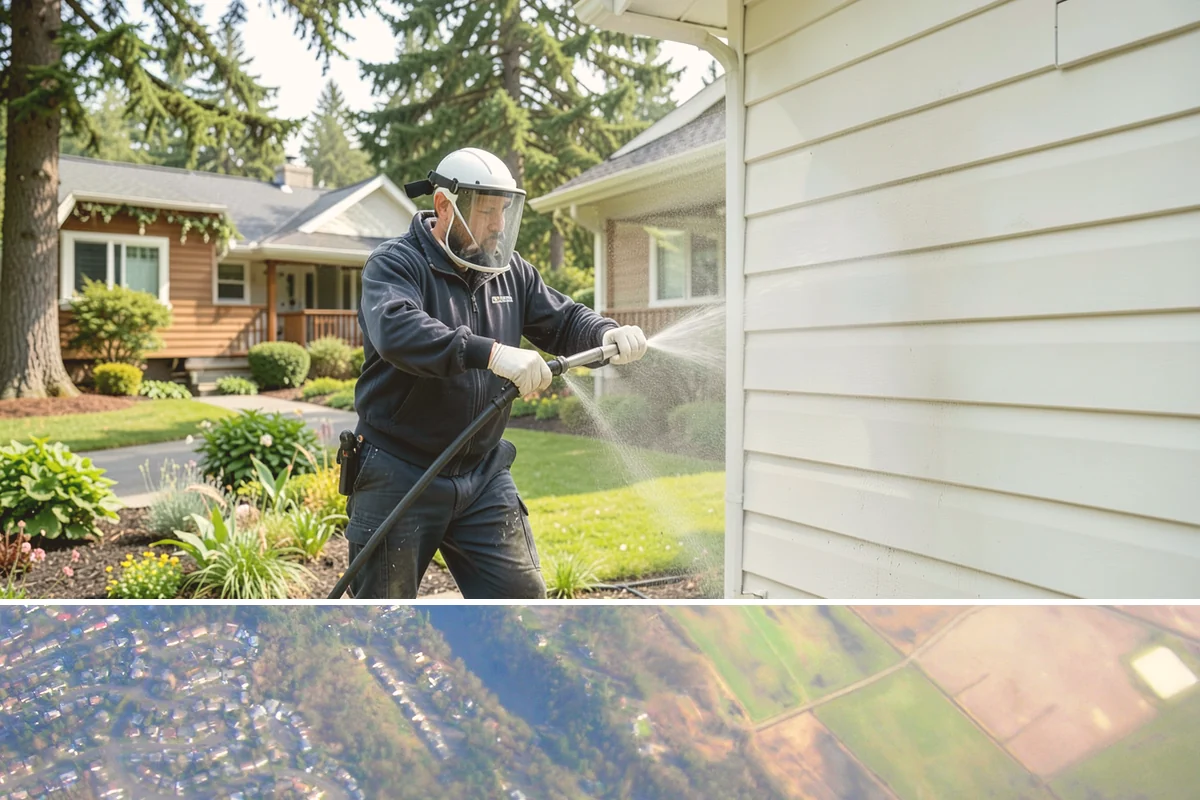 Deck Maintenance Cleaning in Algona, King County, WA - Schedule maintenance cleaning once or twice a year, ideally in spring and fall.