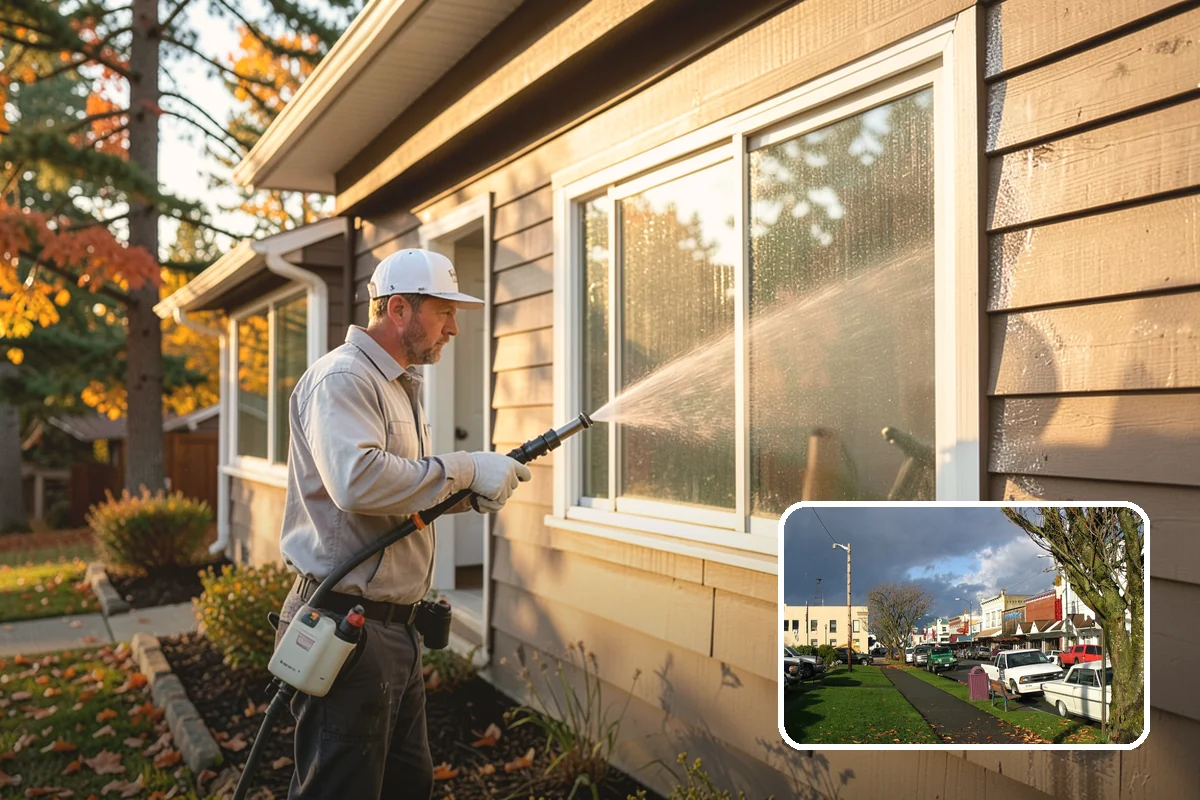Deck Maintenance Cleaning in Arlington, Snohomish County, WA - Keeps light growth and grime in check