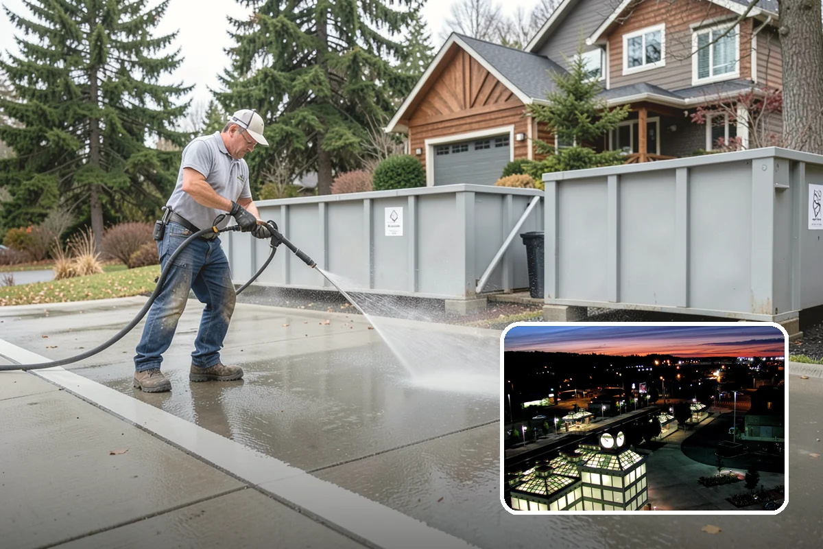 Deck Maintenance Cleaning in Auburn, King County, WA - Keeps light growth and grime in check