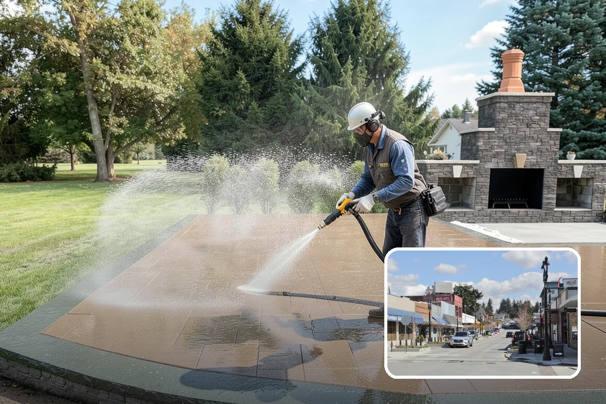 Deck Maintenance Cleaning in Bothell, King County, WA - Keeps light growth and grime in check