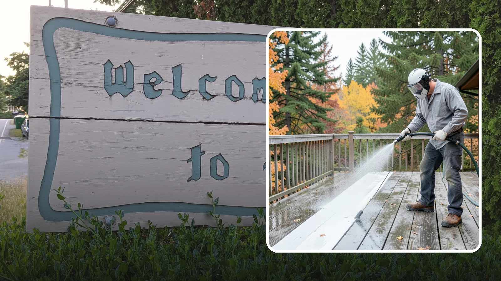 Deck Maintenance Cleaning in Brier, Snohomish County, WA - Keep a finished deck on a regular soft-wash schedule to hold off Northwest growth year over year.