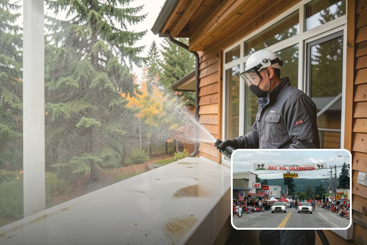 Deck Maintenance Cleaning in Carnation, King County, WA - Keeps light growth and grime in check