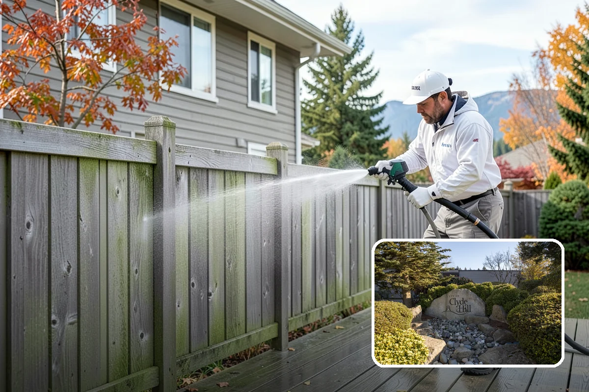 Deck Maintenance Cleaning in Clyde Hill, King County, WA - Keeps light growth and grime in check