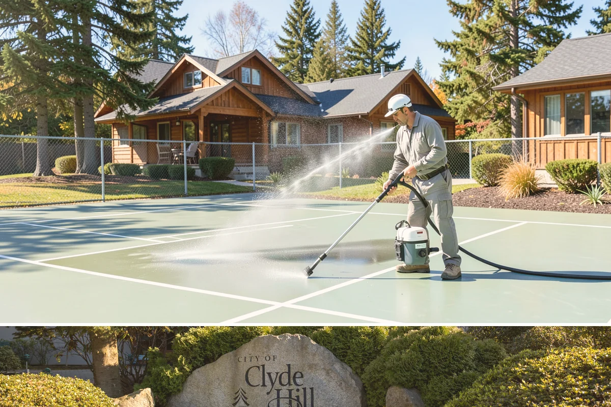 Deck Maintenance Cleaning in Clyde Hill, King County, WA - Schedule maintenance cleaning once or twice a year, ideally in spring and fall.