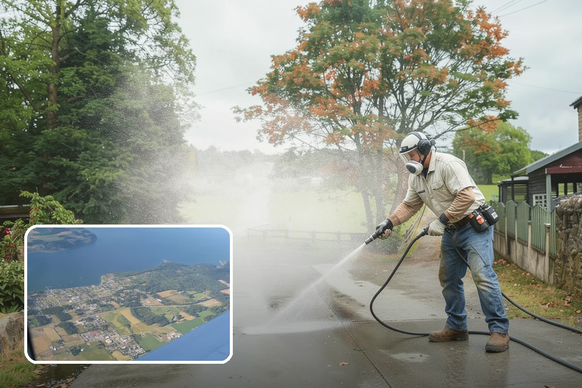 Deck Maintenance Cleaning in Coupeville, Island County, WA - Keeps light growth and grime in check