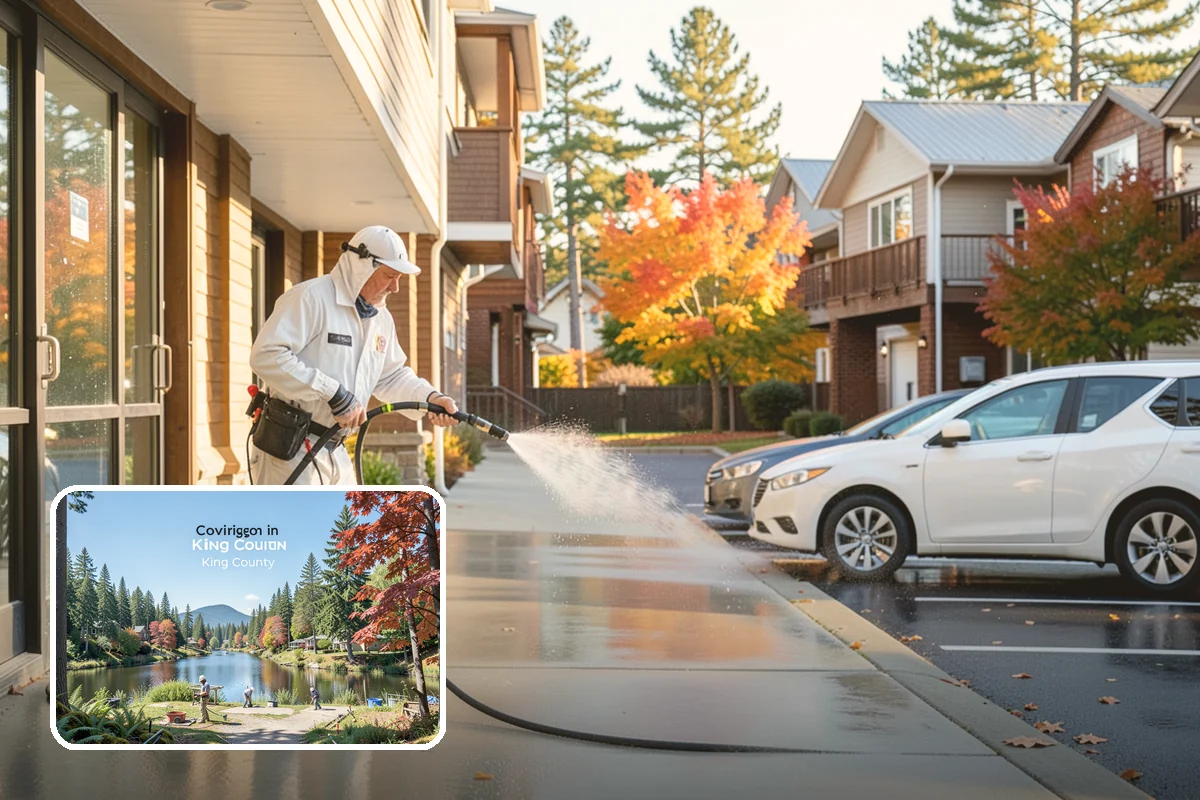 Deck Maintenance Cleaning in Covington, King County, WA - Keeps light growth and grime in check