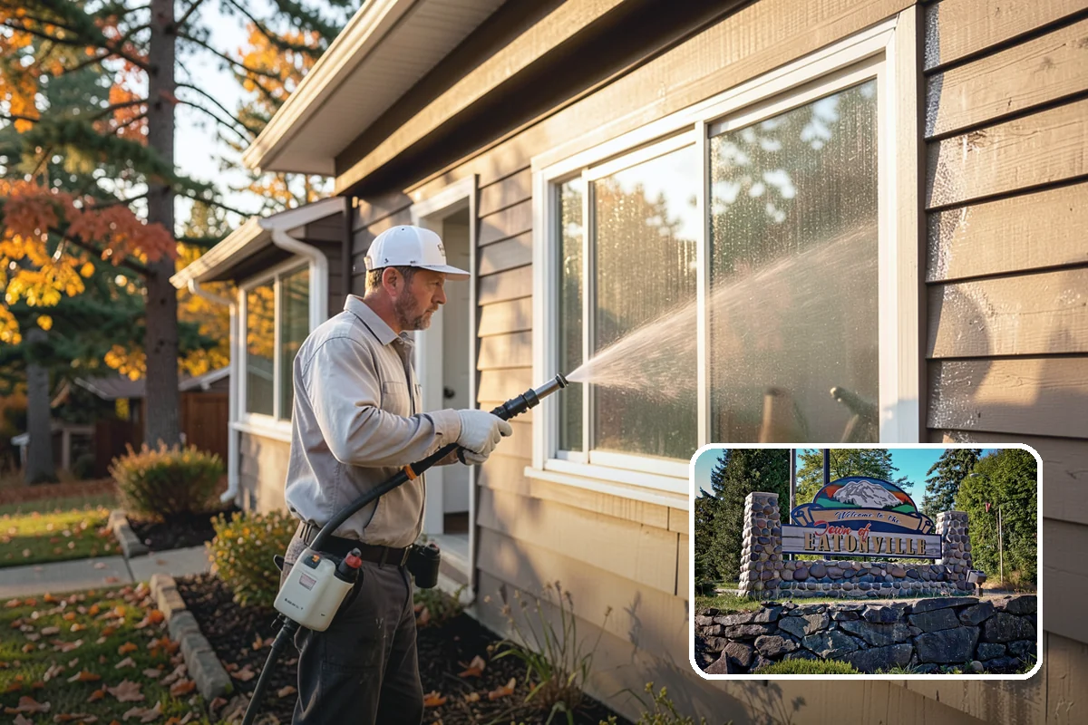 Deck Maintenance Cleaning in Eatonville, Pierce County, WA - Keeps light growth and grime in check