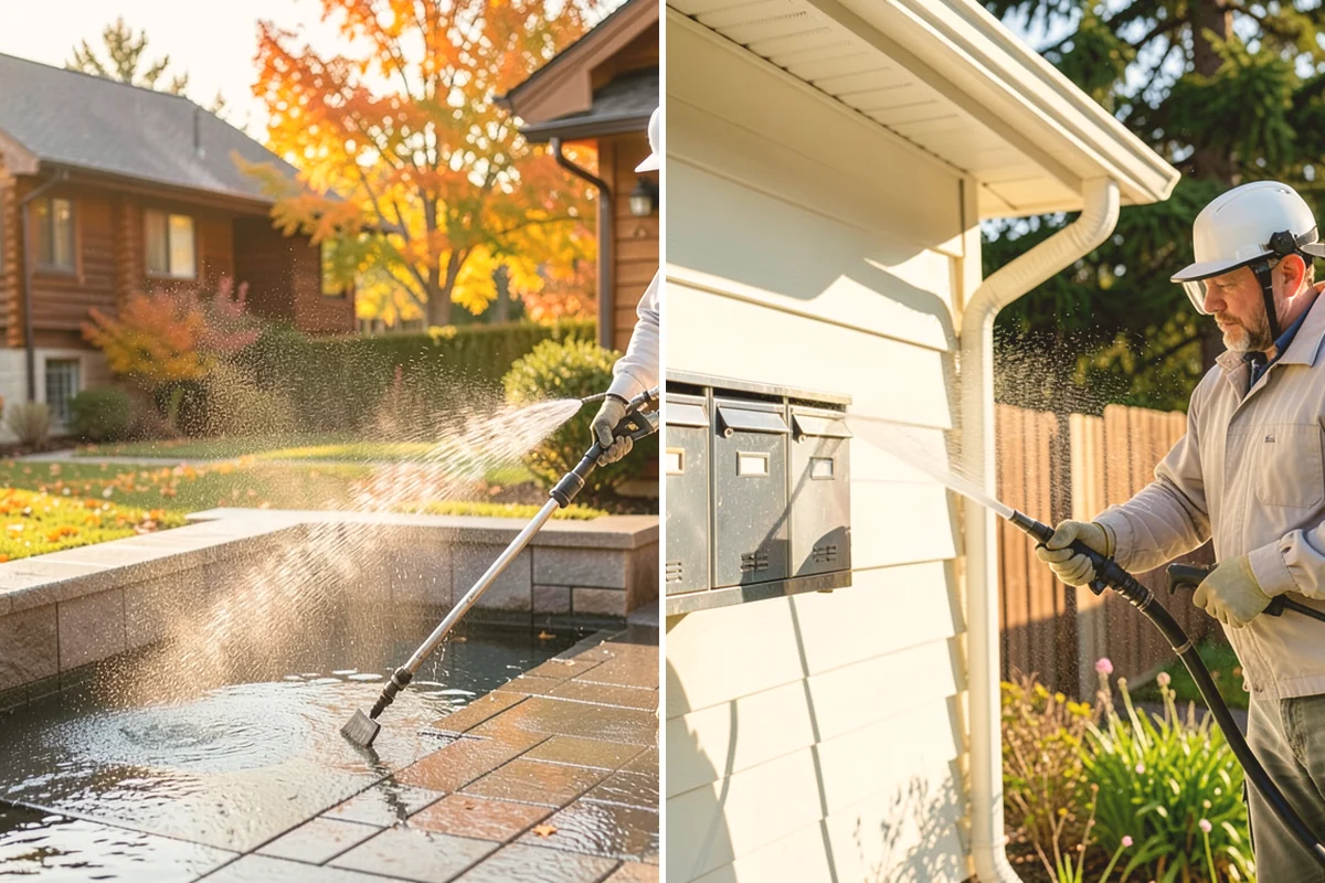 Deck Maintenance Cleaning in Edmonds, Snohomish County, WA - Clear the deck and rinse loose debris