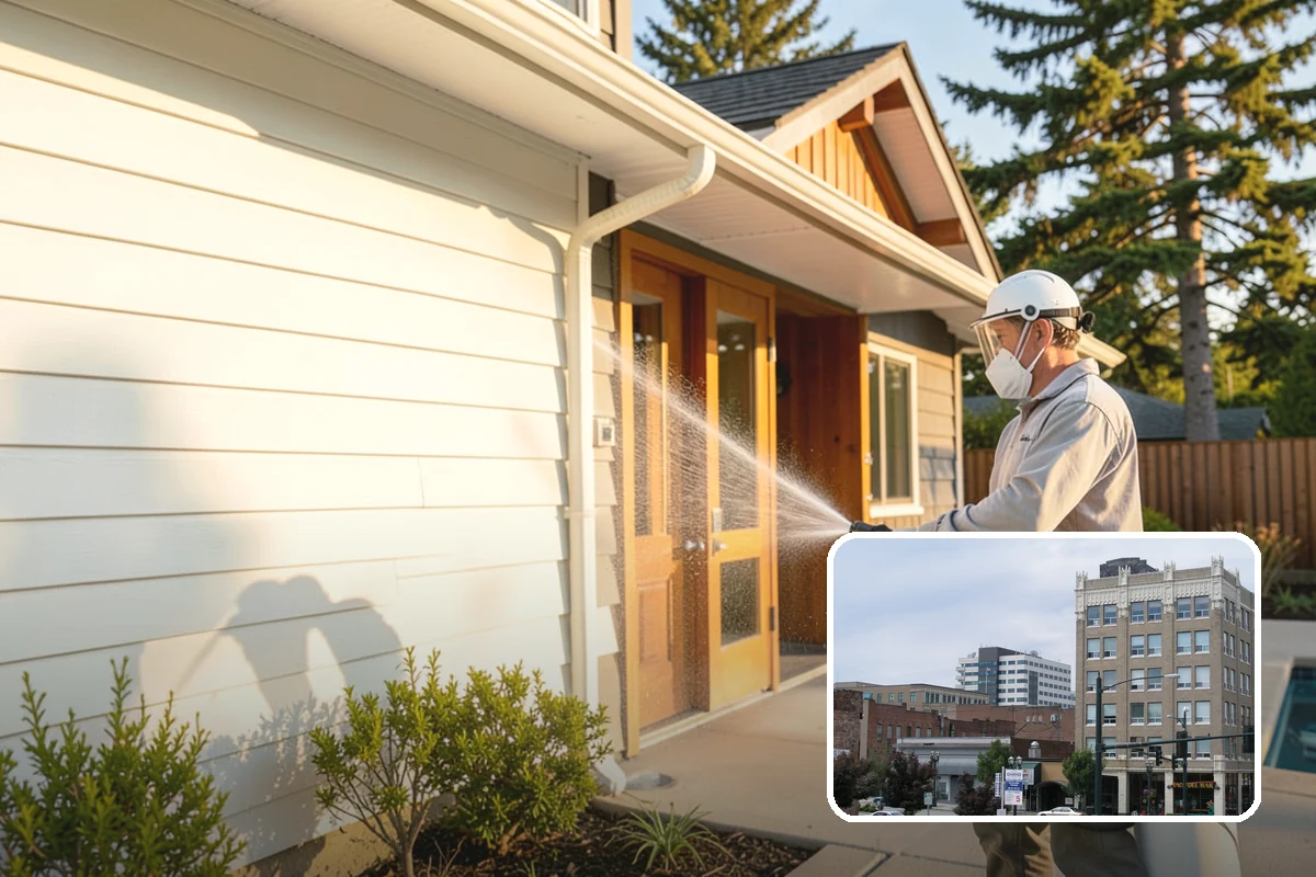 Deck Maintenance Cleaning in Everett, Snohomish County, WA - Keeps light growth and grime in check