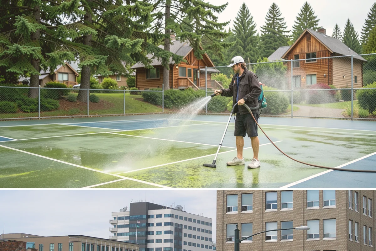 Deck Maintenance Cleaning in Everett, Snohomish County, WA - Schedule maintenance cleaning once or twice a year, ideally in spring and fall.