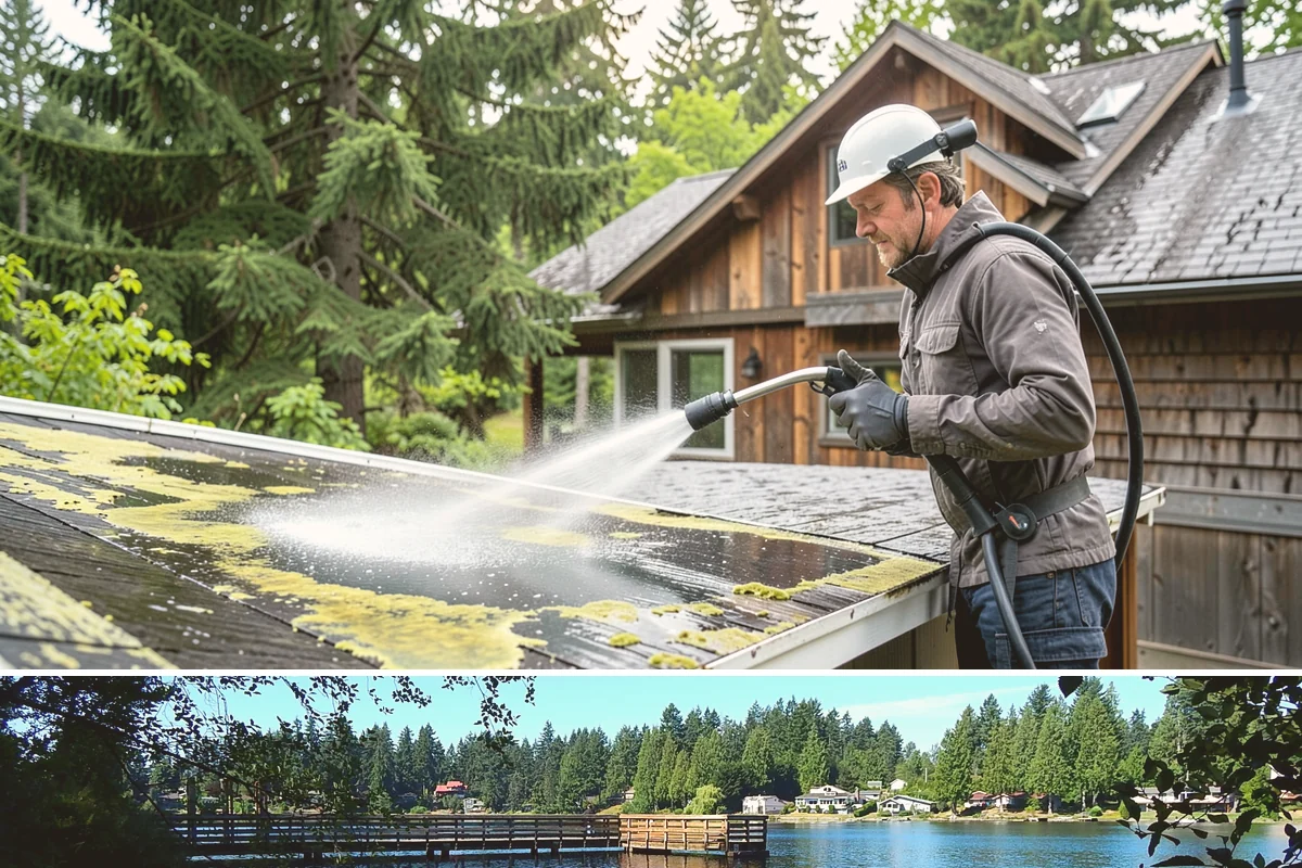 Deck Maintenance Cleaning in Federal Way, King County, WA - Schedule maintenance cleaning once or twice a year, ideally in spring and fall.