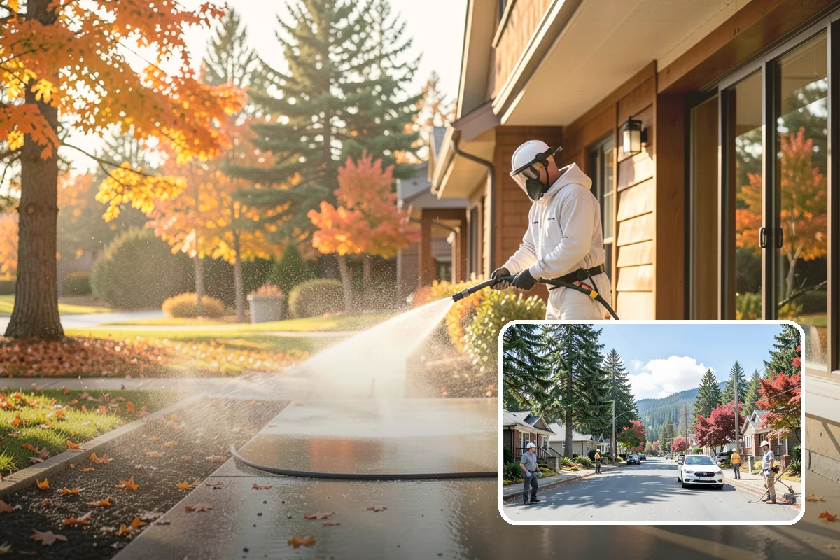Deck Maintenance Cleaning in Hunts Point, King County, WA - Keeps light growth and grime in check