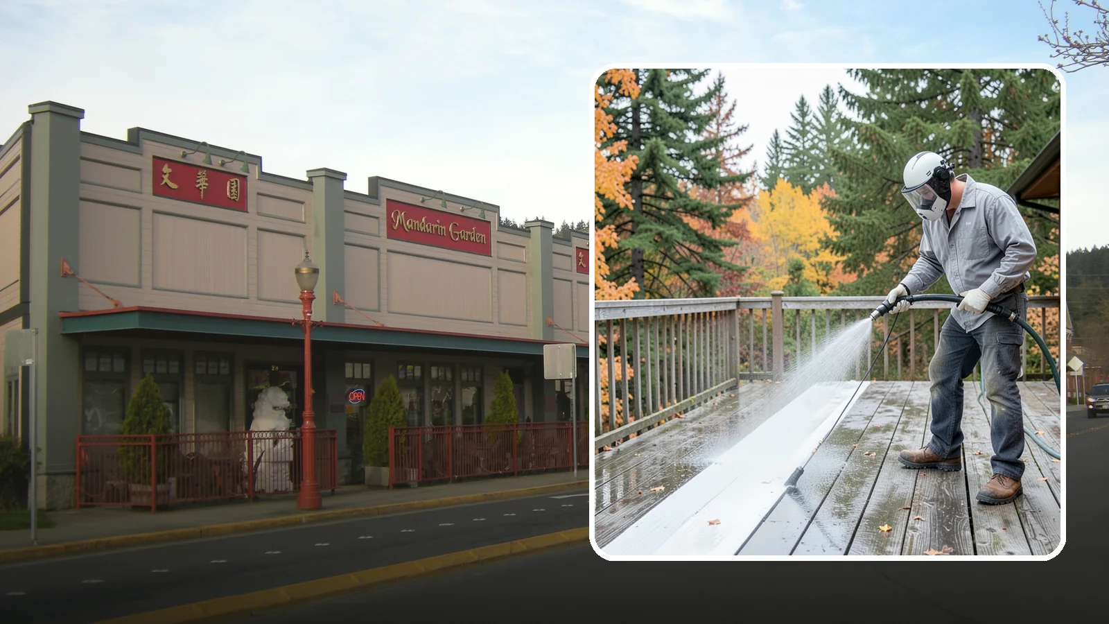 Deck Maintenance Cleaning in Issaquah, King County, WA - Keep a finished deck on a regular soft-wash schedule to hold off Northwest growth year over year.