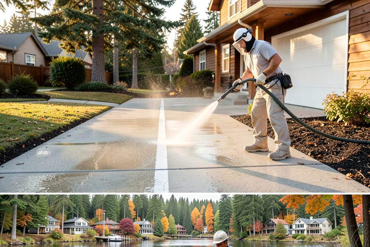 Deck Maintenance Cleaning in La Conner, Skagit County, WA - Schedule maintenance cleaning once or twice a year, ideally in spring and fall.