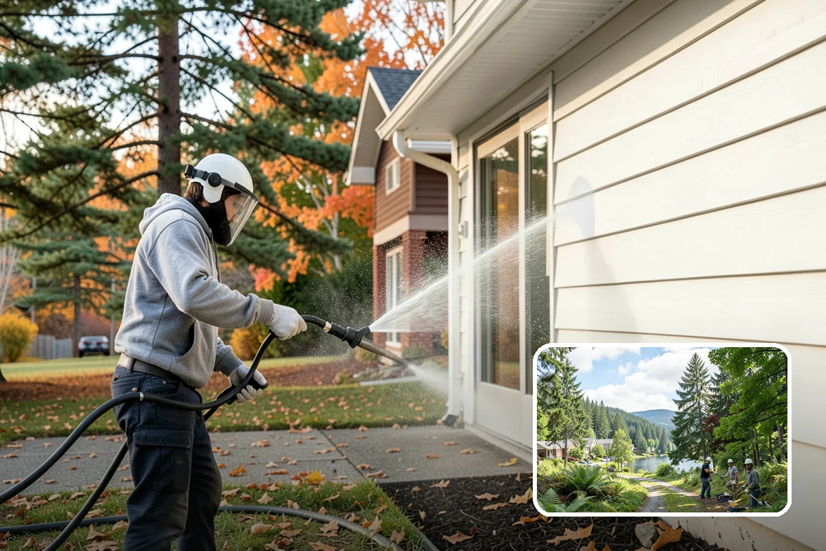 Deck Maintenance Cleaning in Lake Forest Park, King County, WA - Keeps light growth and grime in check