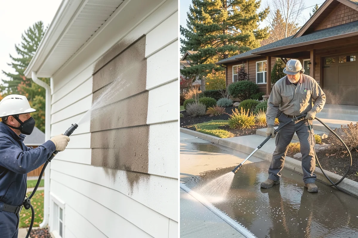 Deck Maintenance Cleaning in Lake Stevens, Snohomish County, WA - Clear the deck and rinse loose debris