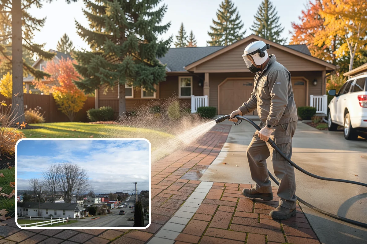 Deck Maintenance Cleaning in Langley, Island County, WA - Keeps light growth and grime in check