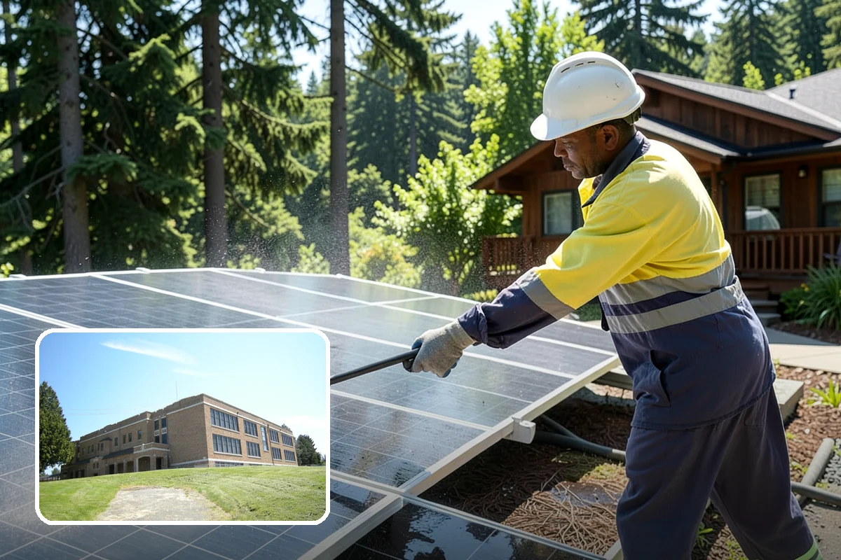 Deck Maintenance Cleaning in Maple Valley, King County, WA - Keeps light growth and grime in check