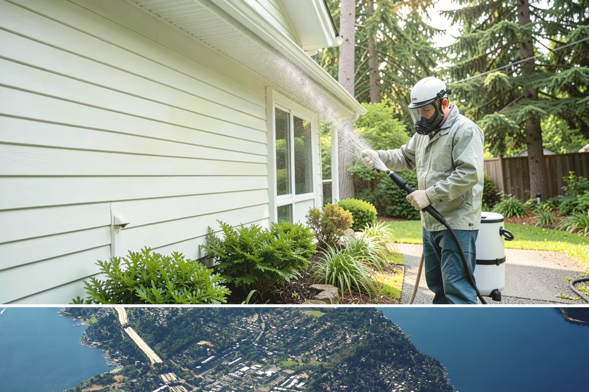 Deck Maintenance Cleaning in Mercer Island, King County, WA - Schedule maintenance cleaning once or twice a year, ideally in spring and fall.