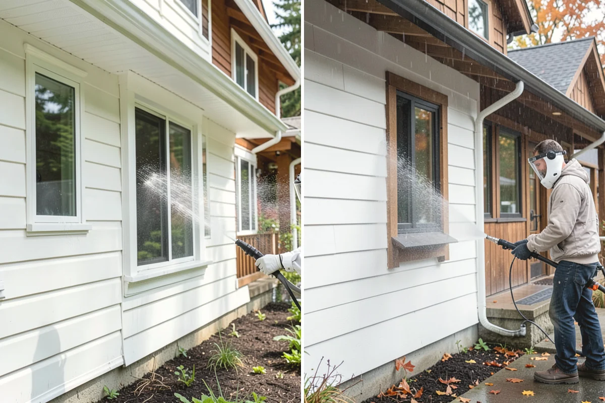 Deck Maintenance Cleaning in Mill Creek, Snohomish County, WA - Clear the deck and rinse loose debris