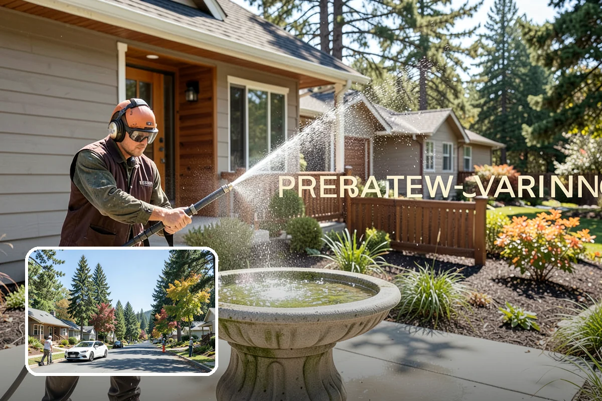 Deck Maintenance Cleaning in Orting, Pierce County, WA - Keeps light growth and grime in check