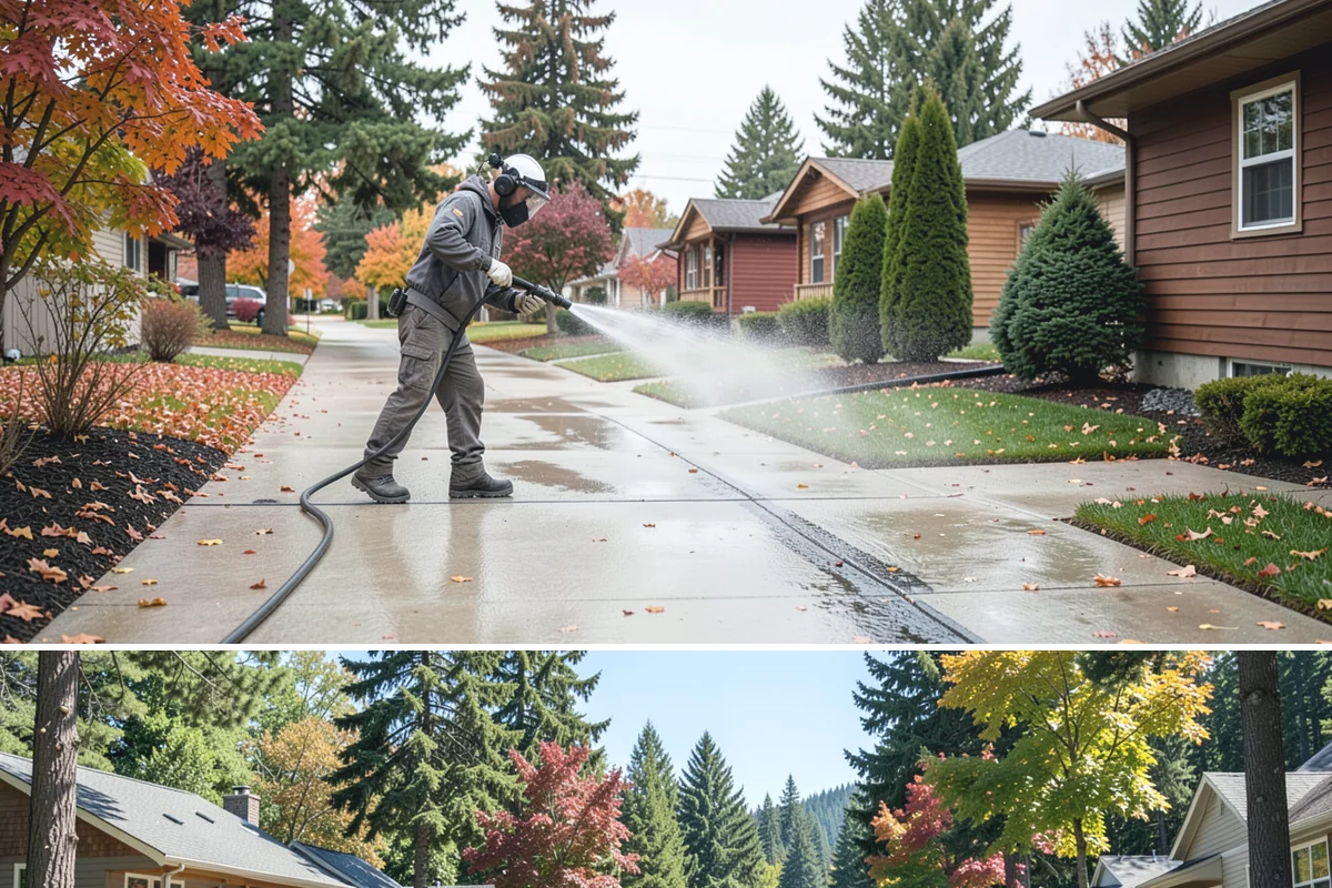 Deck Maintenance Cleaning in Orting, Pierce County, WA - Schedule maintenance cleaning once or twice a year, ideally in spring and fall.