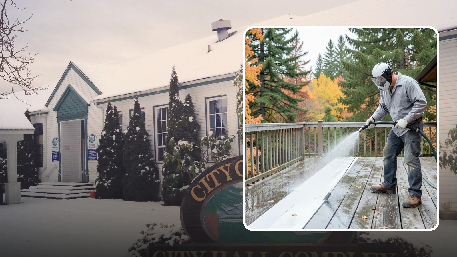 Deck Maintenance Cleaning in Pacific, King County, WA - Keep a finished deck on a regular soft-wash schedule to hold off Northwest growth year over year.
