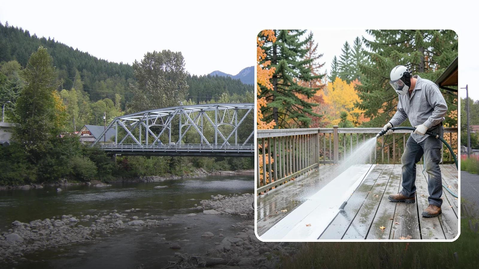 Deck Maintenance Cleaning in Skykomish, King County, WA - Keep a finished deck on a regular soft-wash schedule to hold off Northwest growth year over year.