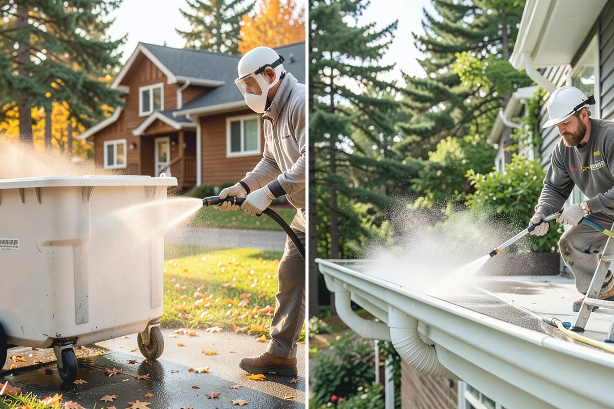 Deck Maintenance Cleaning in Skykomish, King County, WA - Clear the deck and rinse loose debris