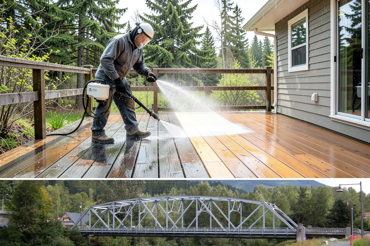 Deck Maintenance Cleaning in Skykomish, King County, WA - Schedule maintenance cleaning once or twice a year, ideally in spring and fall.