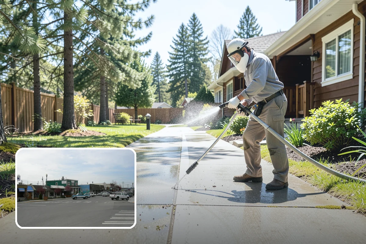 Deck Maintenance Cleaning in Stanwood, Snohomish County, WA - Keeps light growth and grime in check
