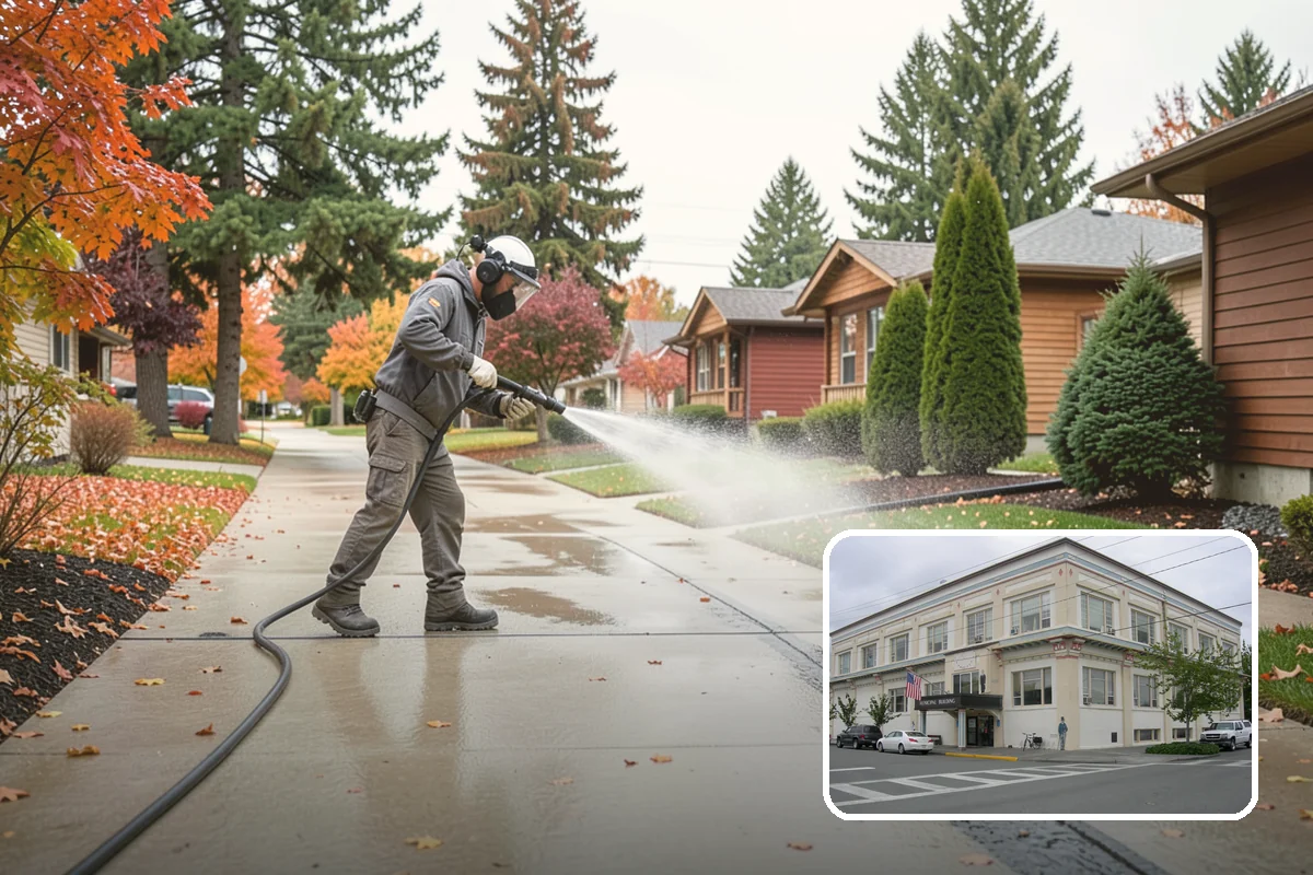 Deck Mildew Removal in Anacortes, Skagit County, WA - Kills mildew at the source, not just the film