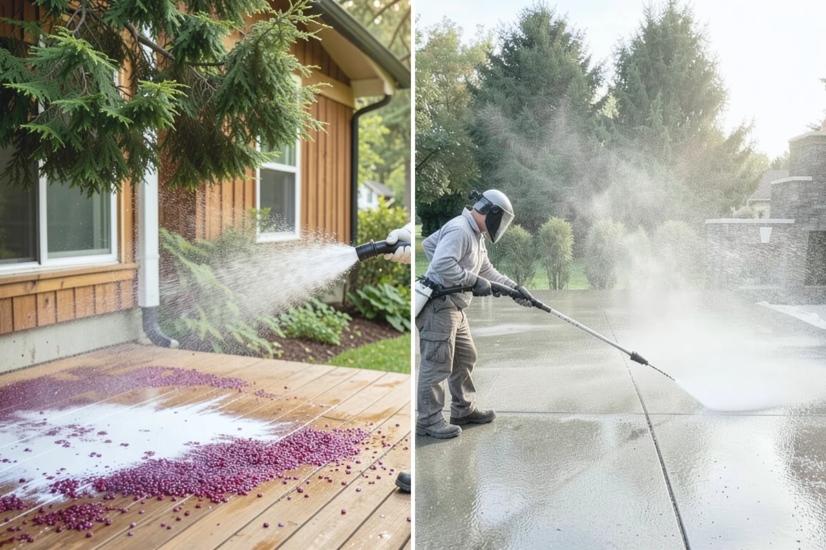 Deck Mildew Removal in Beaux Arts Village, King County, WA - Apply a mildew-killing treatment to the boards