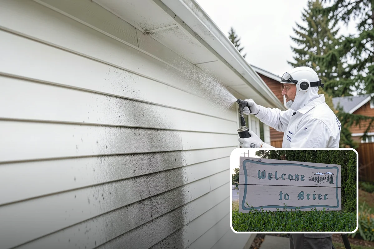 Deck Mildew Removal in Brier, Snohomish County, WA - Kills mildew at the source, not just the film