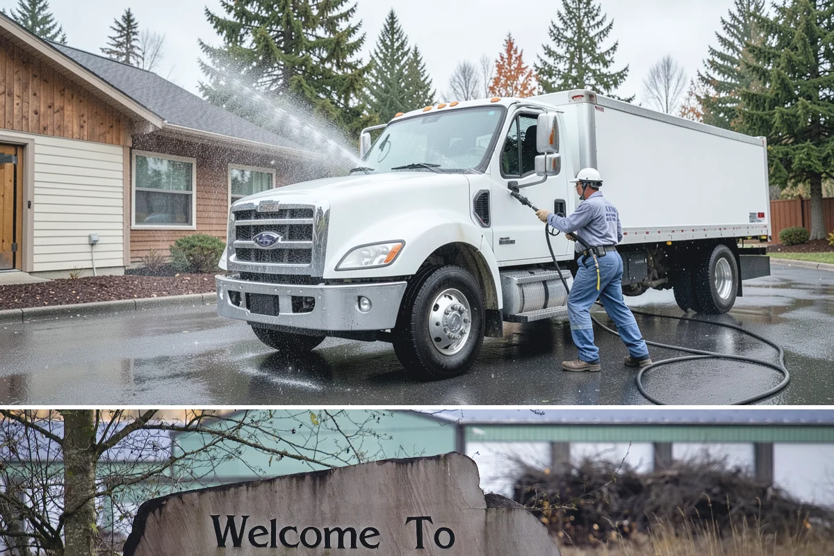 Deck Mildew Removal in Buckley, Pierce County, WA - Remove deck mildew in late spring and again in fall to stay ahead of damp conditions.