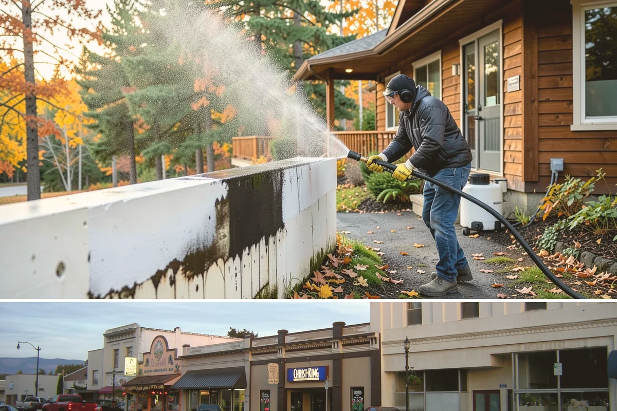 Deck Mildew Removal in Burlington, Skagit County, WA - Remove deck mildew in late spring and again in fall to stay ahead of damp conditions.