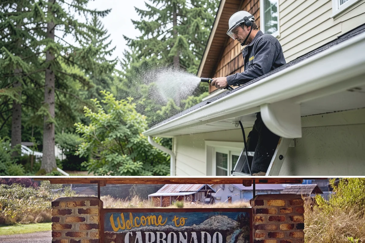 Deck Mildew Removal in Carbonado, Pierce County, WA - Remove deck mildew in late spring and again in fall to stay ahead of damp conditions.