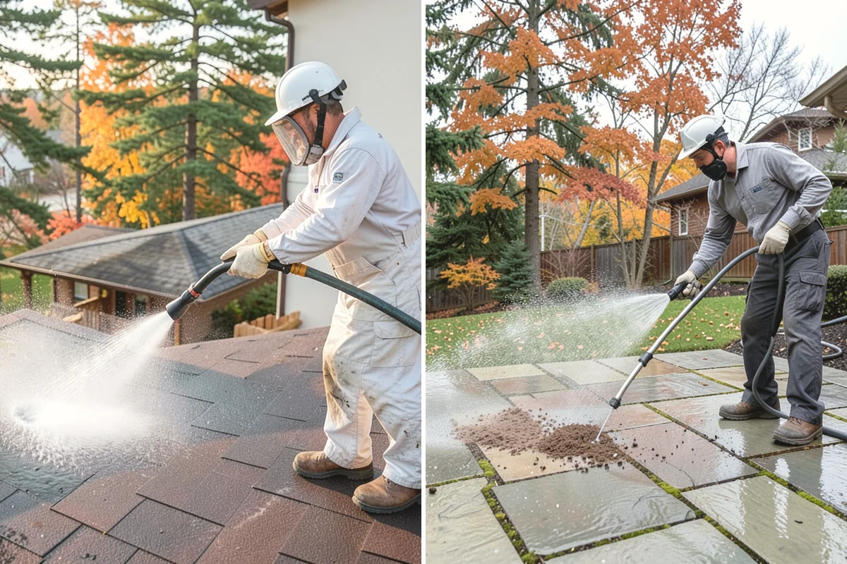 Deck Mildew Removal in Covington, King County, WA - Apply a mildew-killing treatment to the boards
