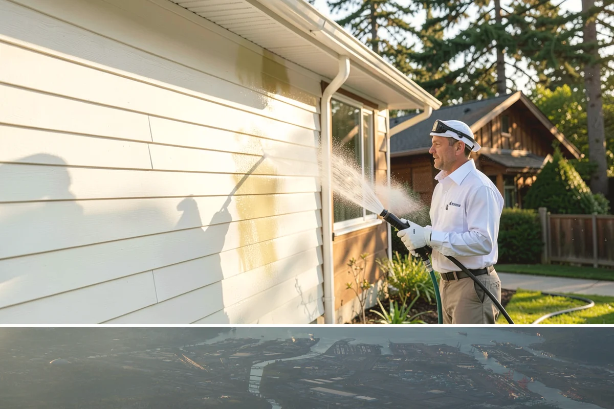 Deck Mildew Removal in Fife, Pierce County, WA - Remove deck mildew in late spring and again in fall to stay ahead of damp conditions.