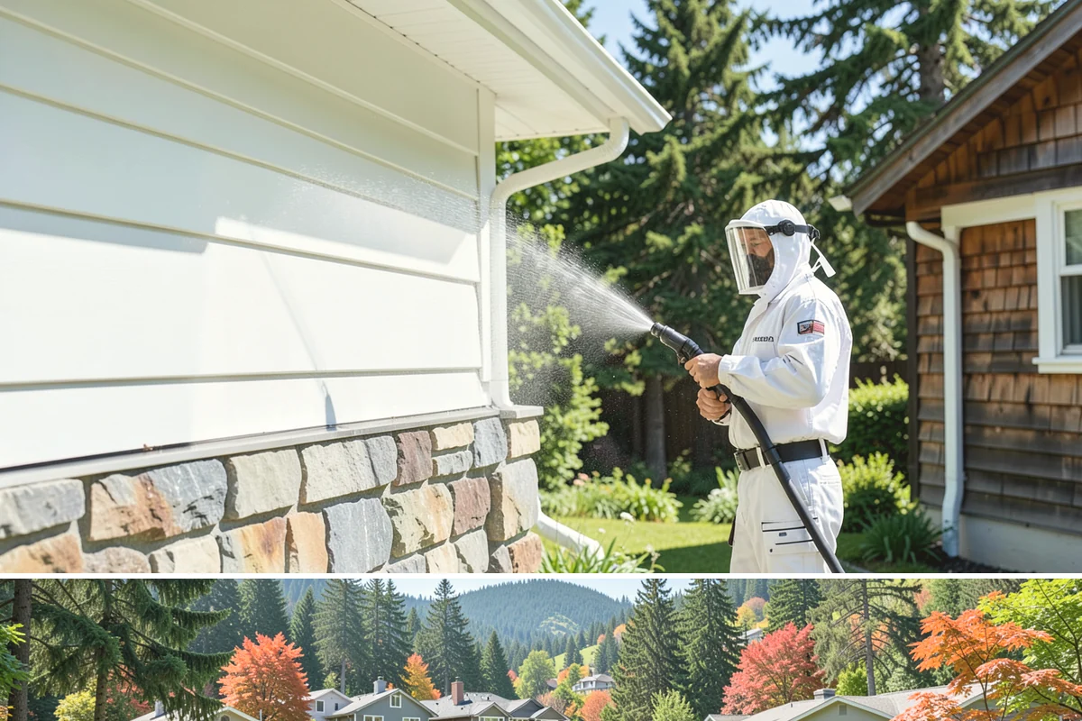 Deck Mildew Removal in Fircrest, Pierce County, WA - Remove deck mildew in late spring and again in fall to stay ahead of damp conditions.