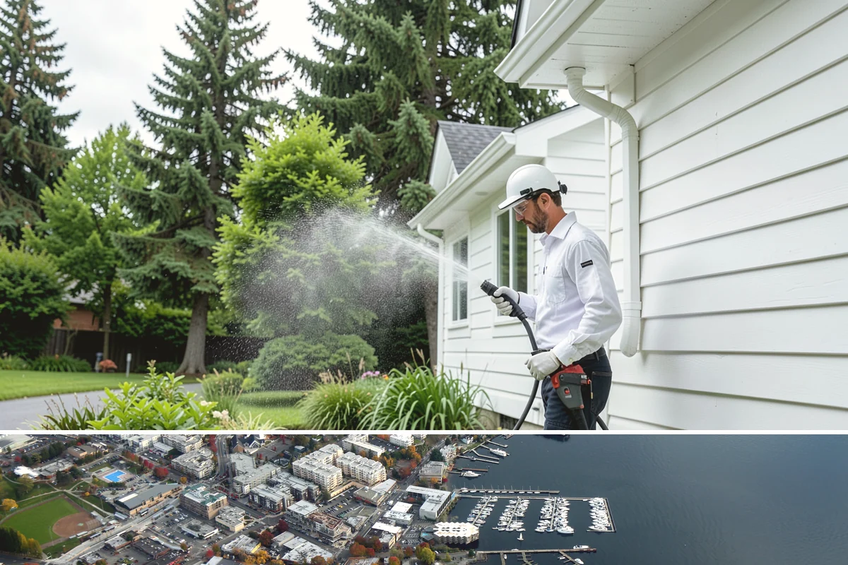 Deck Mildew Removal in Kirkland, King County, WA - Remove deck mildew in late spring and again in fall to stay ahead of damp conditions.