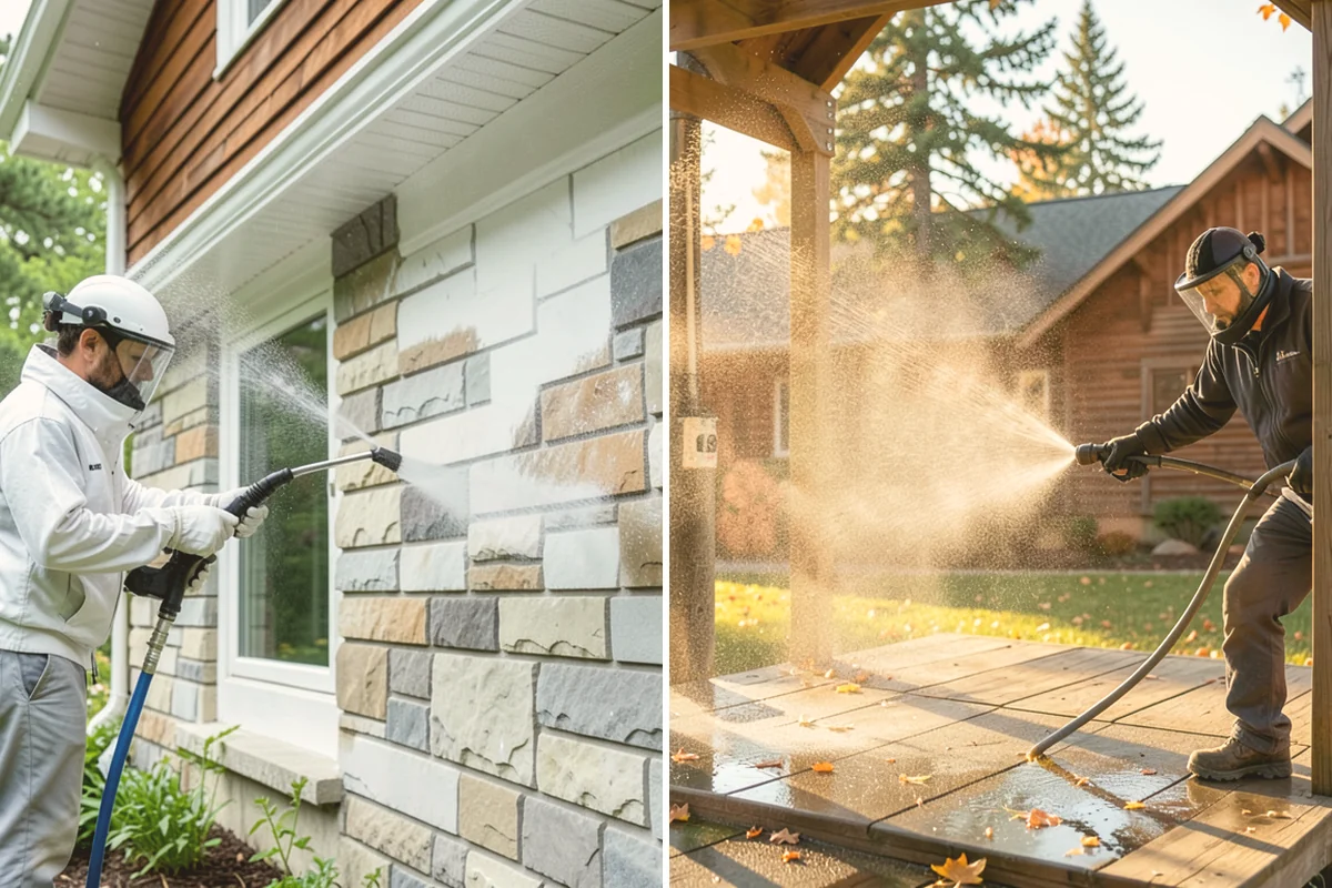 Deck Mildew Removal in Langley, Island County, WA - Apply a mildew-killing treatment to the boards