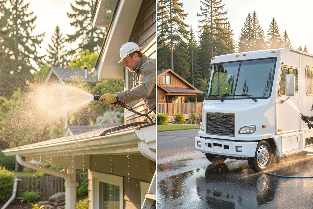 Deck Mildew Removal in Mill Creek, Snohomish County, WA - Apply a mildew-killing treatment to the boards