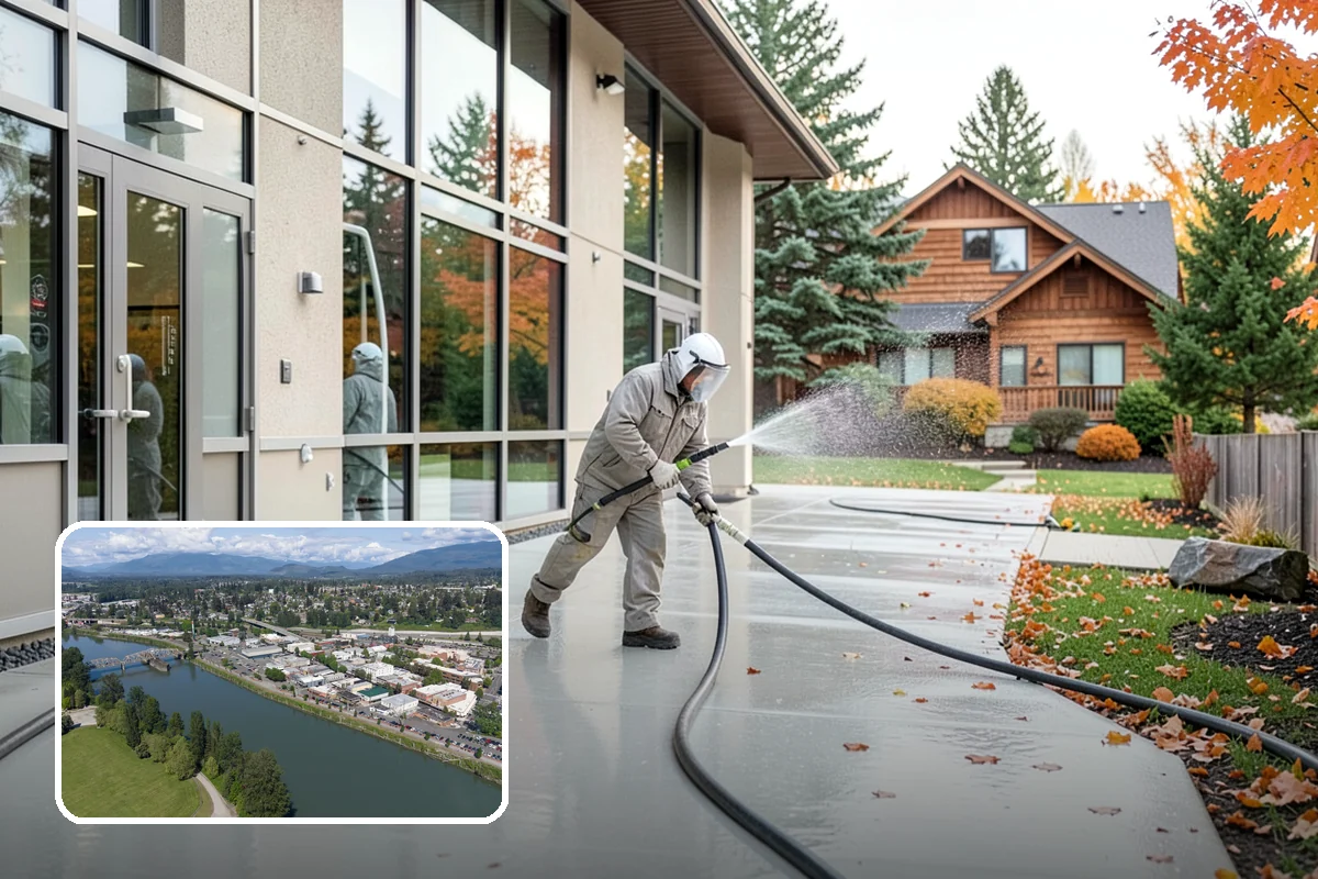 Deck Mildew Removal in Mount Vernon, Skagit County, WA - Kills mildew at the source, not just the film