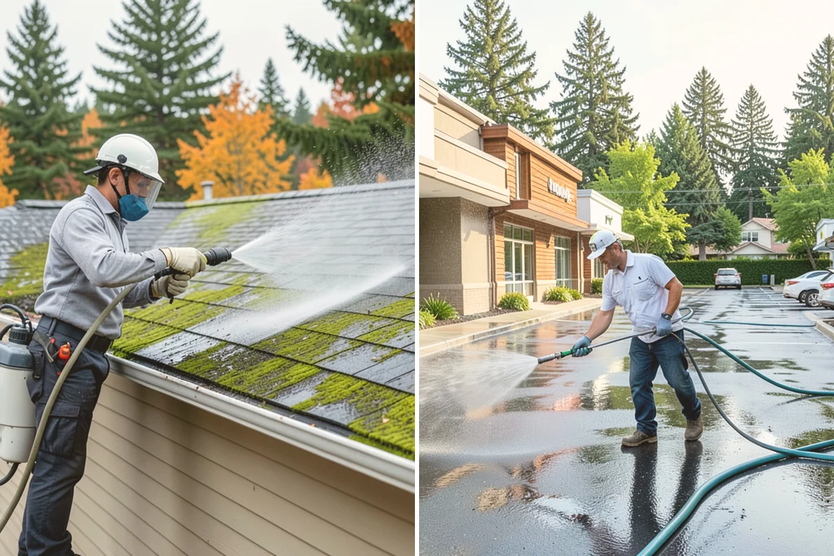 Deck Mildew Removal in Mount Vernon, Skagit County, WA - Apply a mildew-killing treatment to the boards