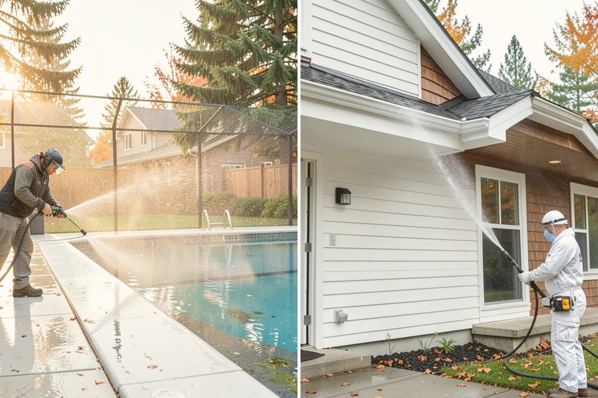 Deck Mildew Removal in Newcastle, King County, WA - Apply a mildew-killing treatment to the boards