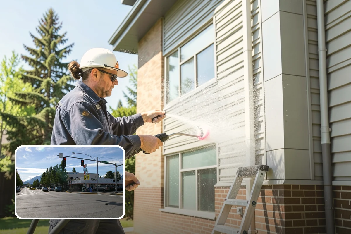 Deck Mildew Removal in North Bend, King County, WA - Kills mildew at the source, not just the film