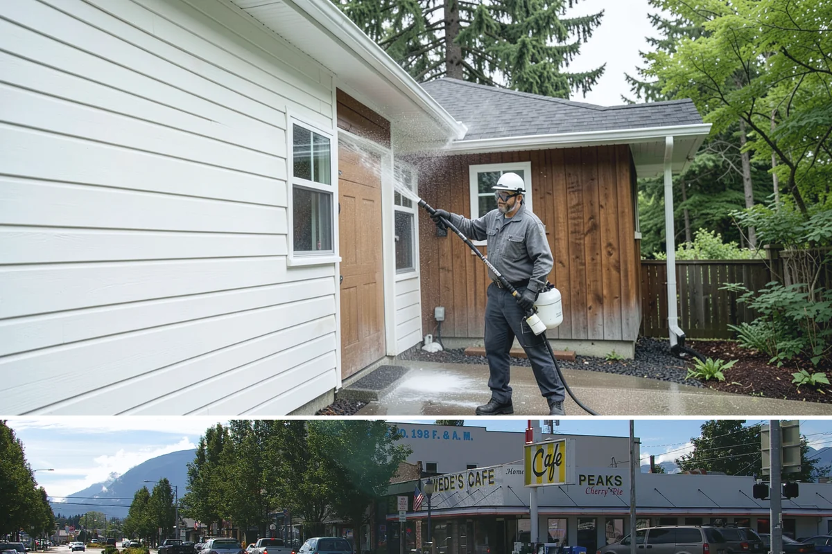 Deck Mildew Removal in North Bend, King County, WA - Remove deck mildew in late spring and again in fall to stay ahead of damp conditions.