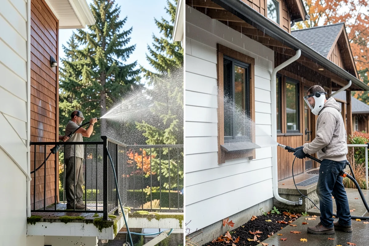 Deck Mildew Removal in Sedro-Woolley, Skagit County, WA - Apply a mildew-killing treatment to the boards